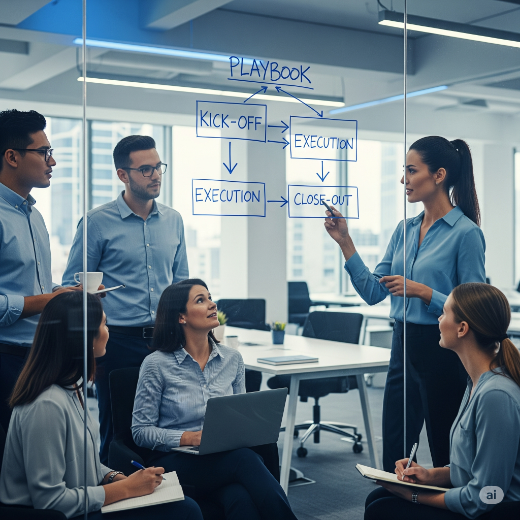 The Project Manager’s Playbook: A Guide to Flawless Execution.